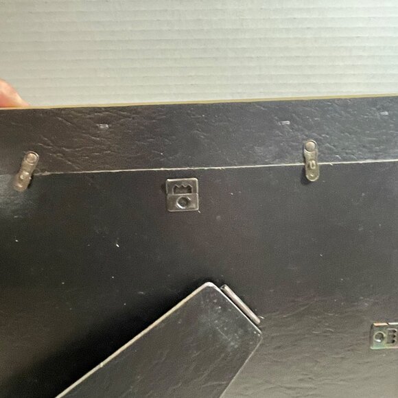 Hand-Painted Floral Wood Picture Frame With Gold Trim 8x10 Inch Display Tabletop - Picture 6 of 10